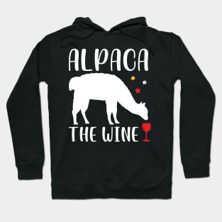 Alpaca the wine Hoodie